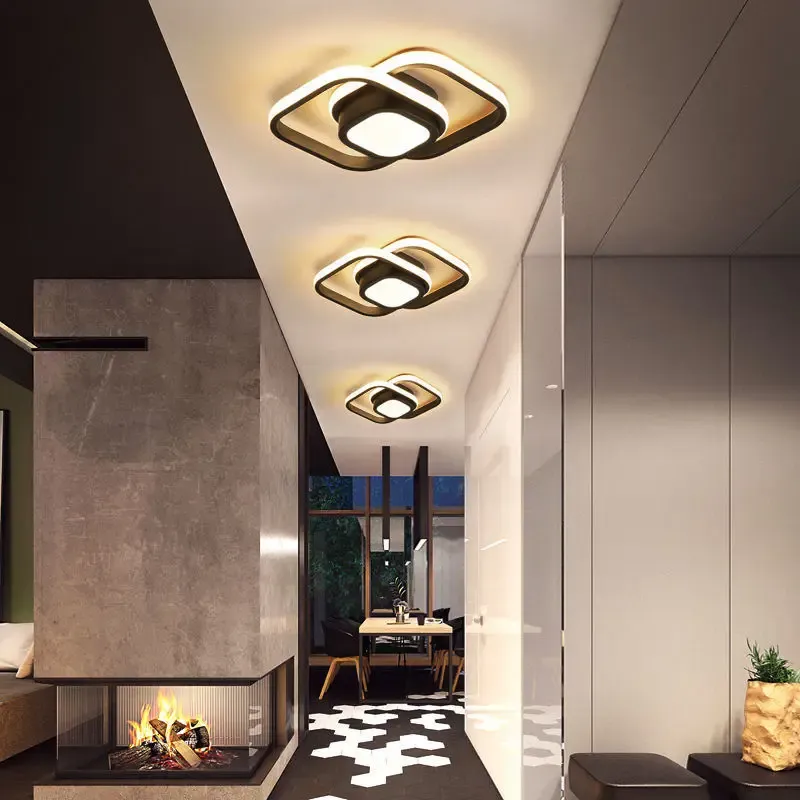 Bolania | Deckenleuchte - Doppelter LED-Ring - Minimalistisches Design - Moderne Beleuchtungseinrichtung
