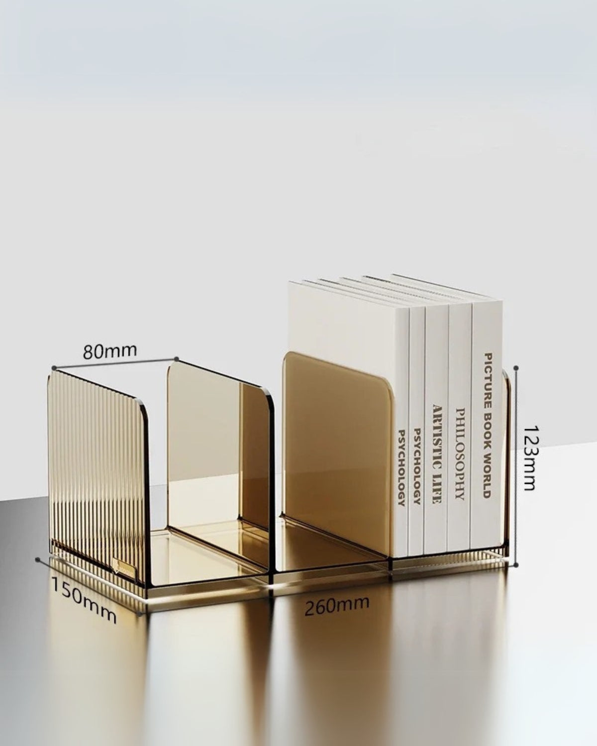 Claria – Elegantes Acrylregal mit Modularer Struktur