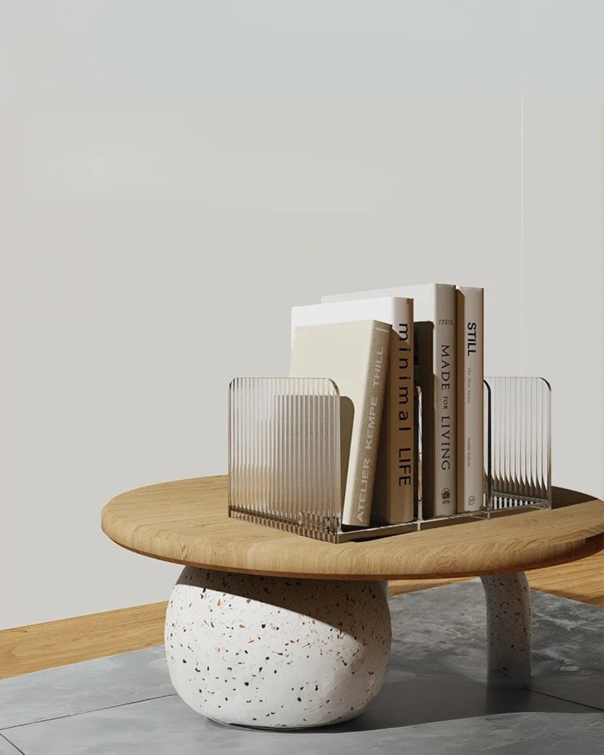 Claria – Elegantes Acrylregal mit Modularer Struktur