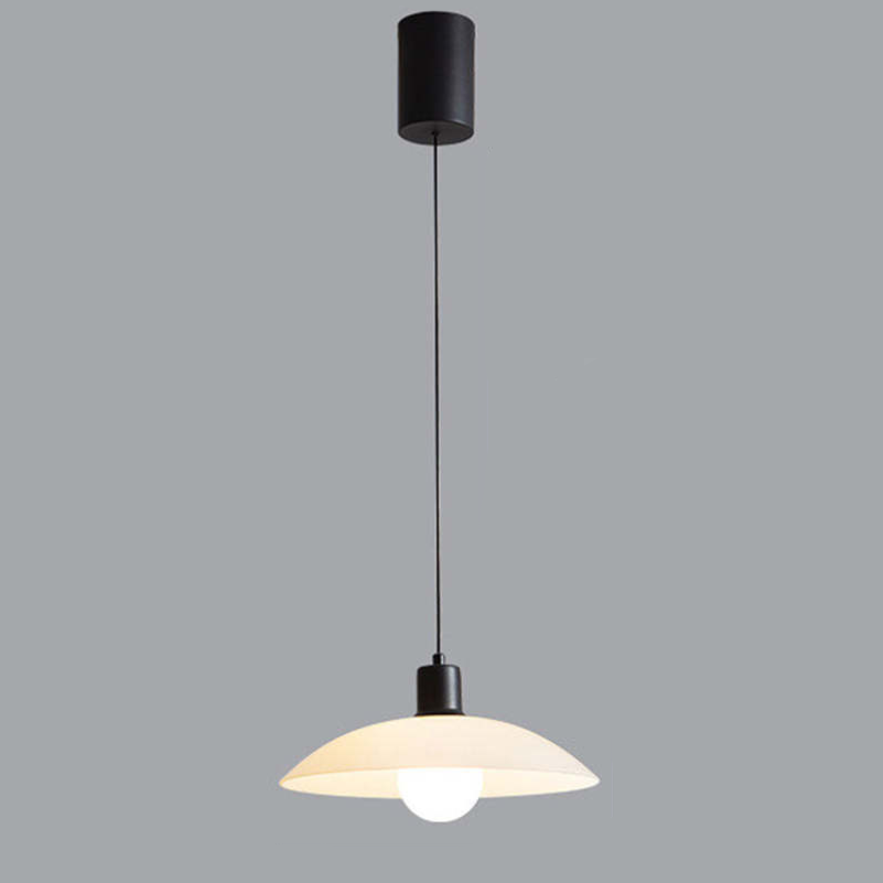 Bolania | Pendelleuchte - Elegant Minimalistisch - Weißes Glas Design