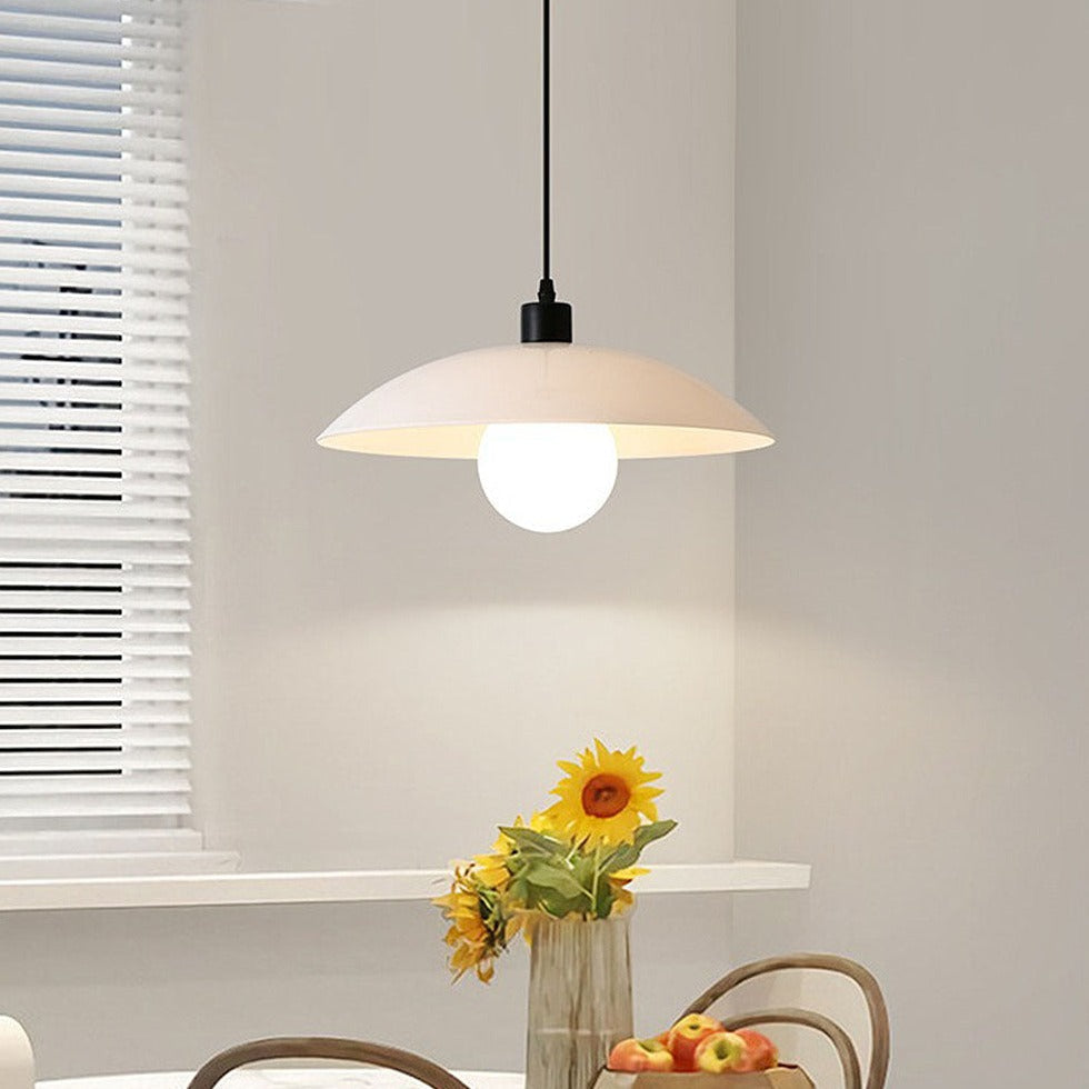 Bolania | Pendelleuchte - Elegant Minimalistisch - Weißes Glas Design