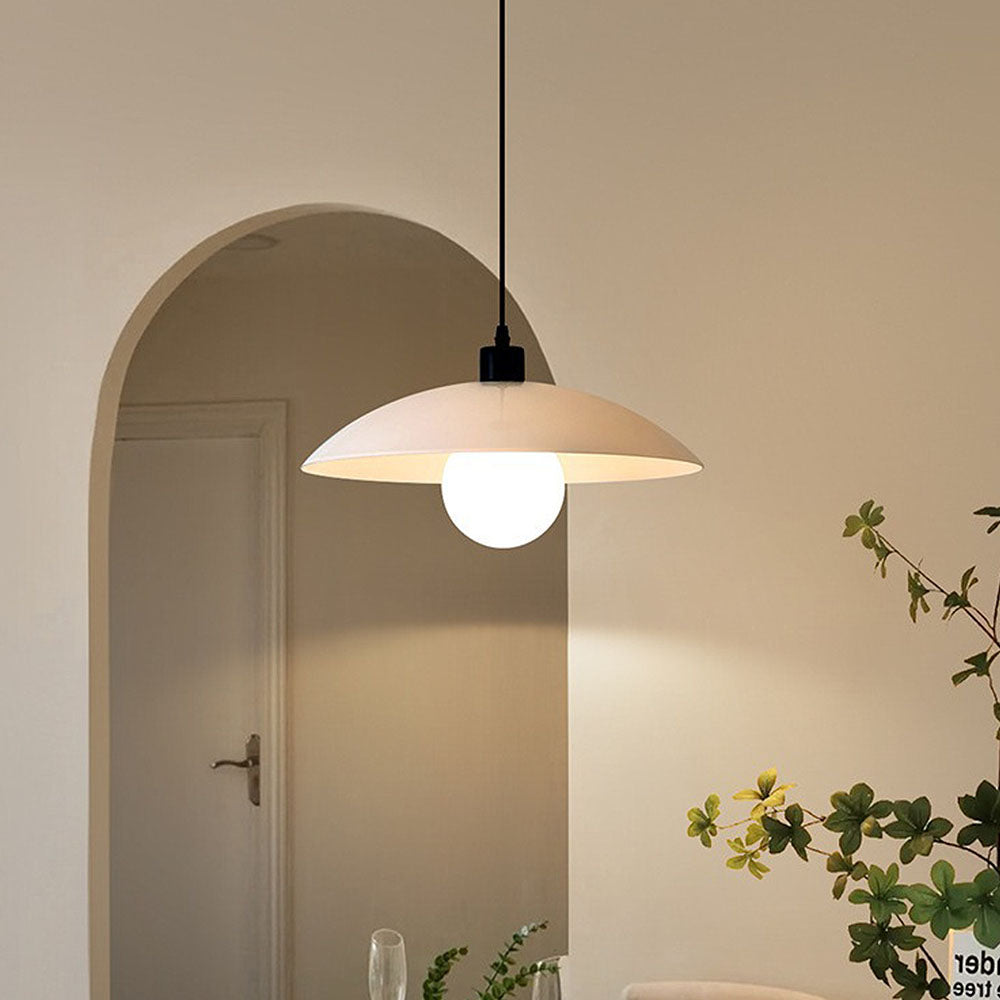 Bolania | Pendelleuchte - Elegant Minimalistisch - Weißes Glas Design