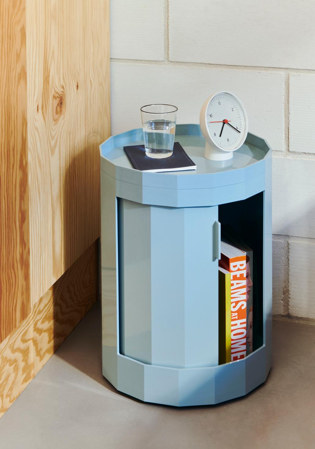 Table Clock with Detachable Stand, Also as Wall Clock, Silent Quartz Movement