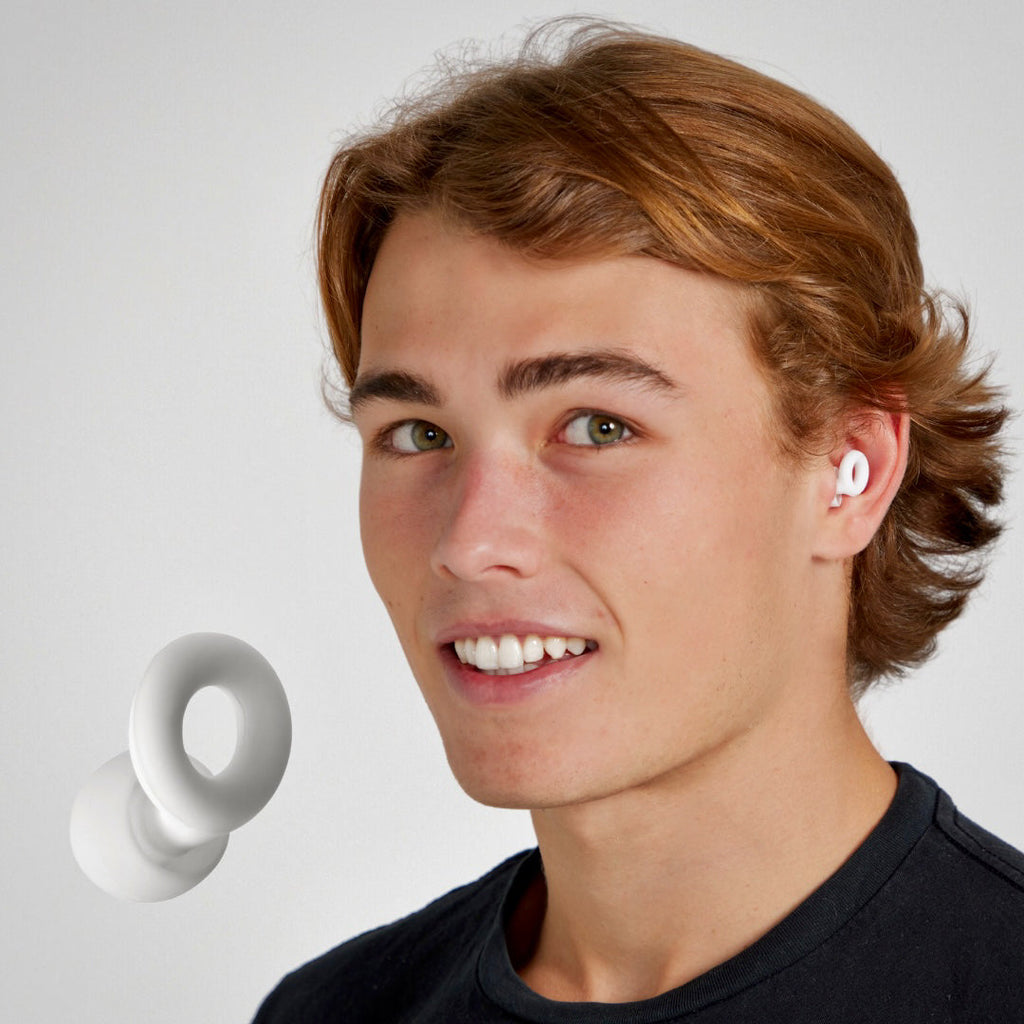 Reusable Silicone Earplugs for Concerts Sleep and Focus Soft and Comfortable for All-Day Wear