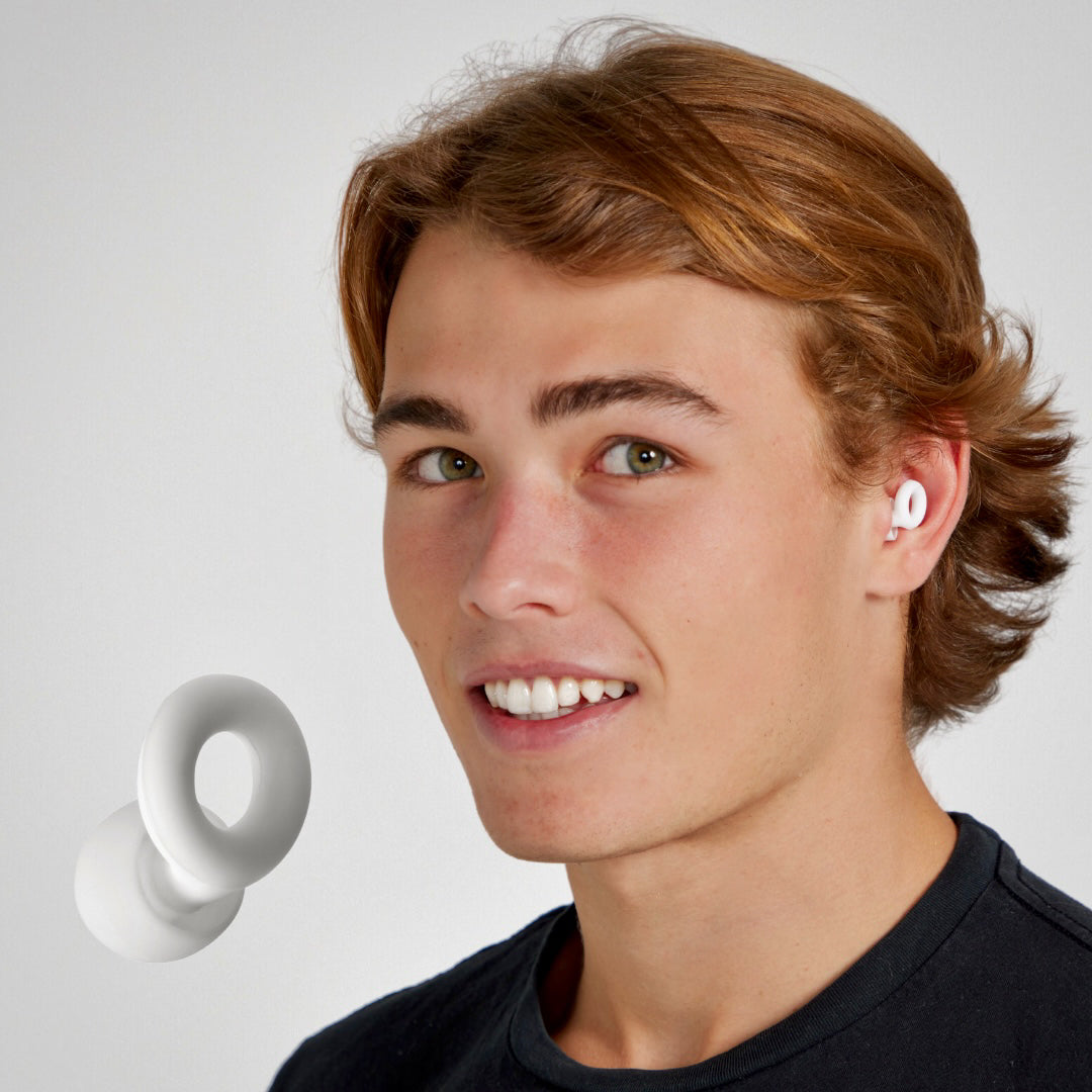 Reusable Silicone Earplugs for Concerts Sleep and Focus Soft and Comfortable for All-Day Wear