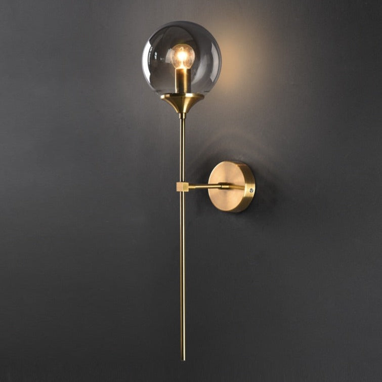 Bolania | Wandleuchte - Edles Glas - Modernes Design - Stilvolle Wohnraumbeleuchtung