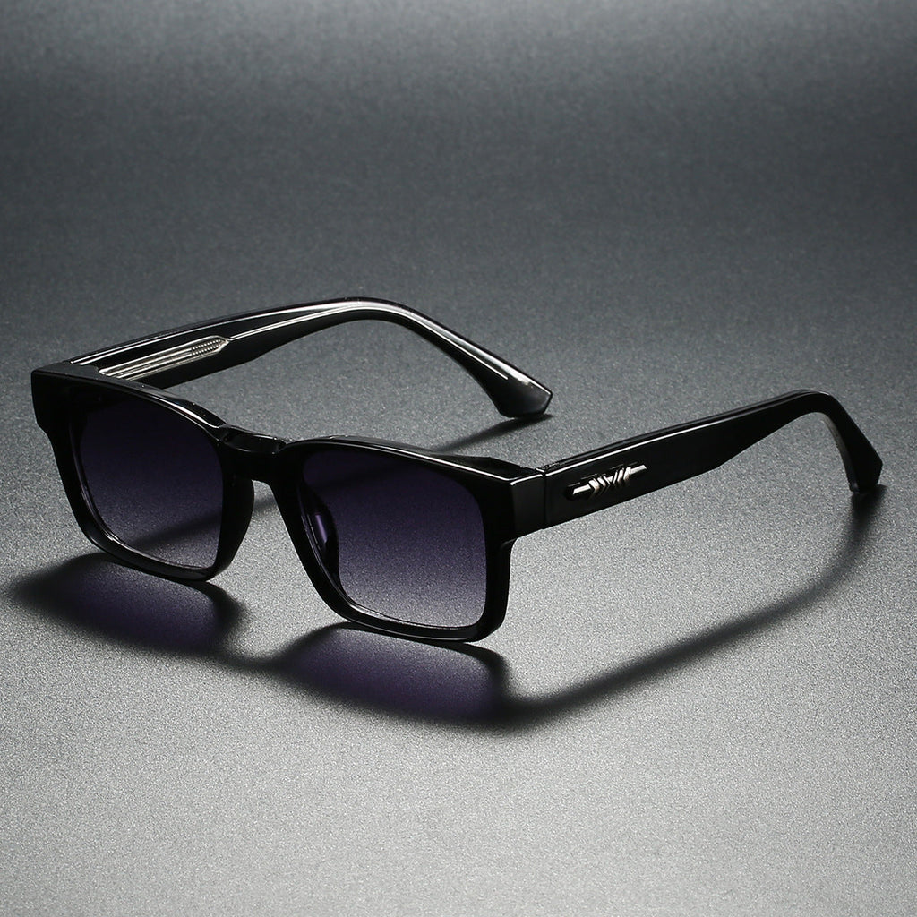 Polarized Sunglasses with UV400 Protection, Square Shape, Lightweight Plastic Frame, Unisex