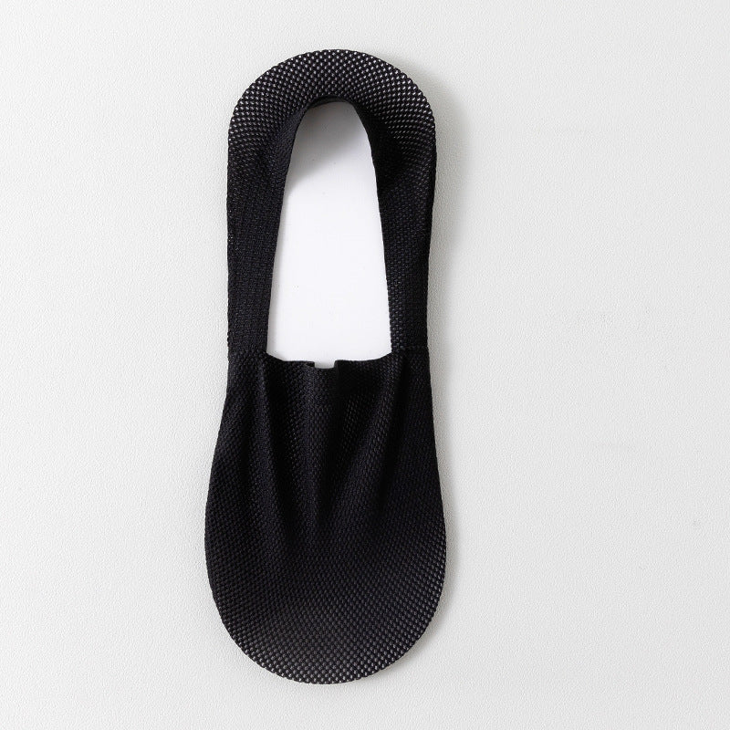 Mesh Sneaker Socks with Arch Support, Invisible Below the Shoe Collar, Breathable
