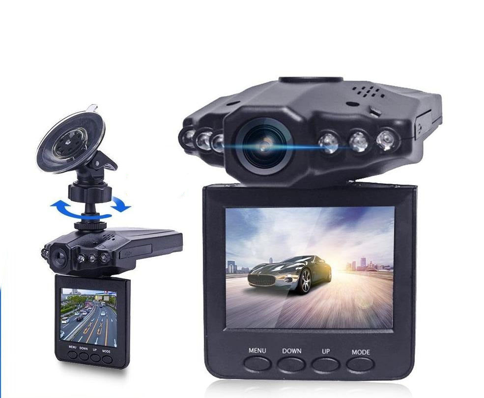 Full HD 1080p Dash Cam with Night Vision, G-Sensor, Loop Recording, and Parking Mode for Cars and Trucks