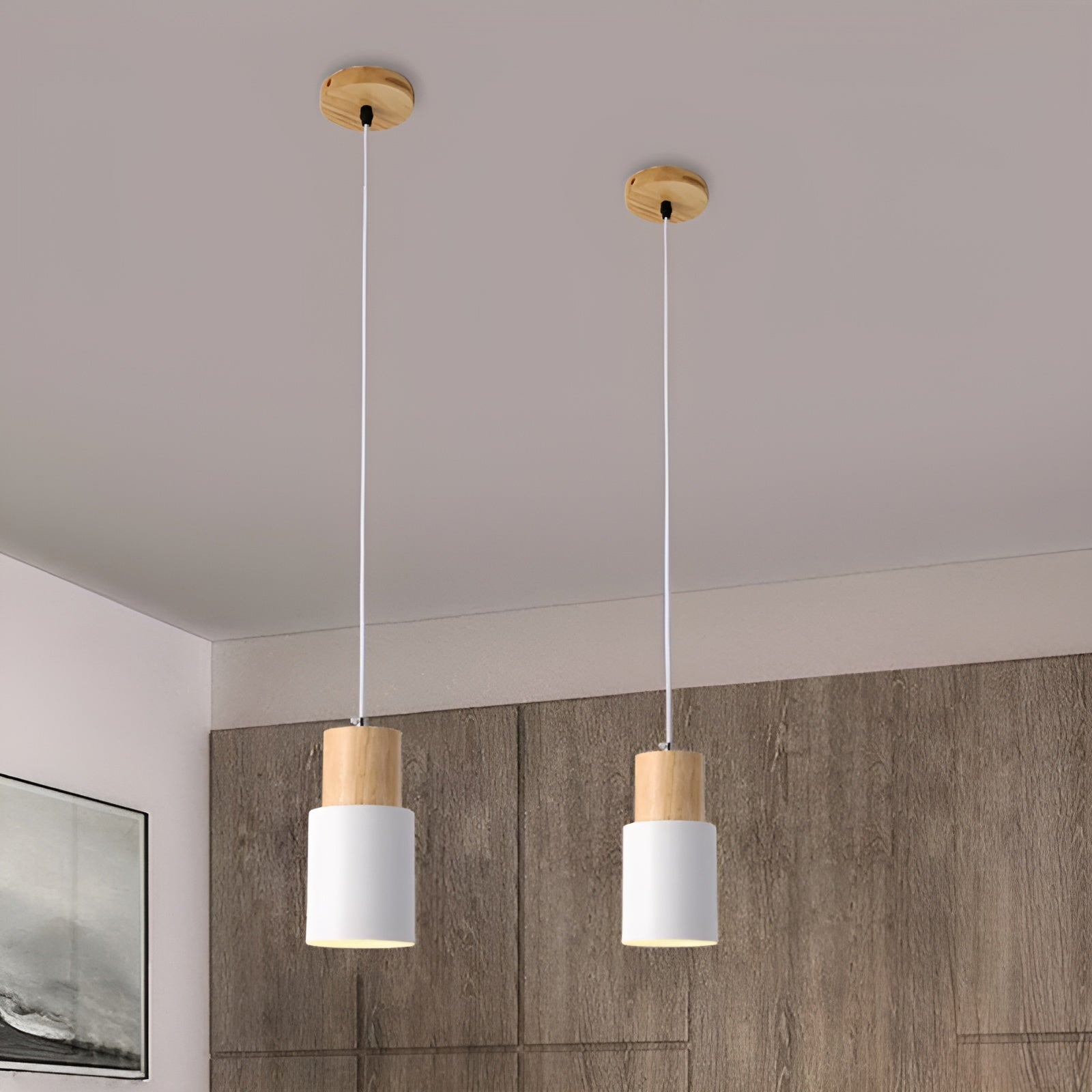 Bolania | Pendelleuchte - Minimalistische Leuchte aus Aluminium für moderne Wohnräume