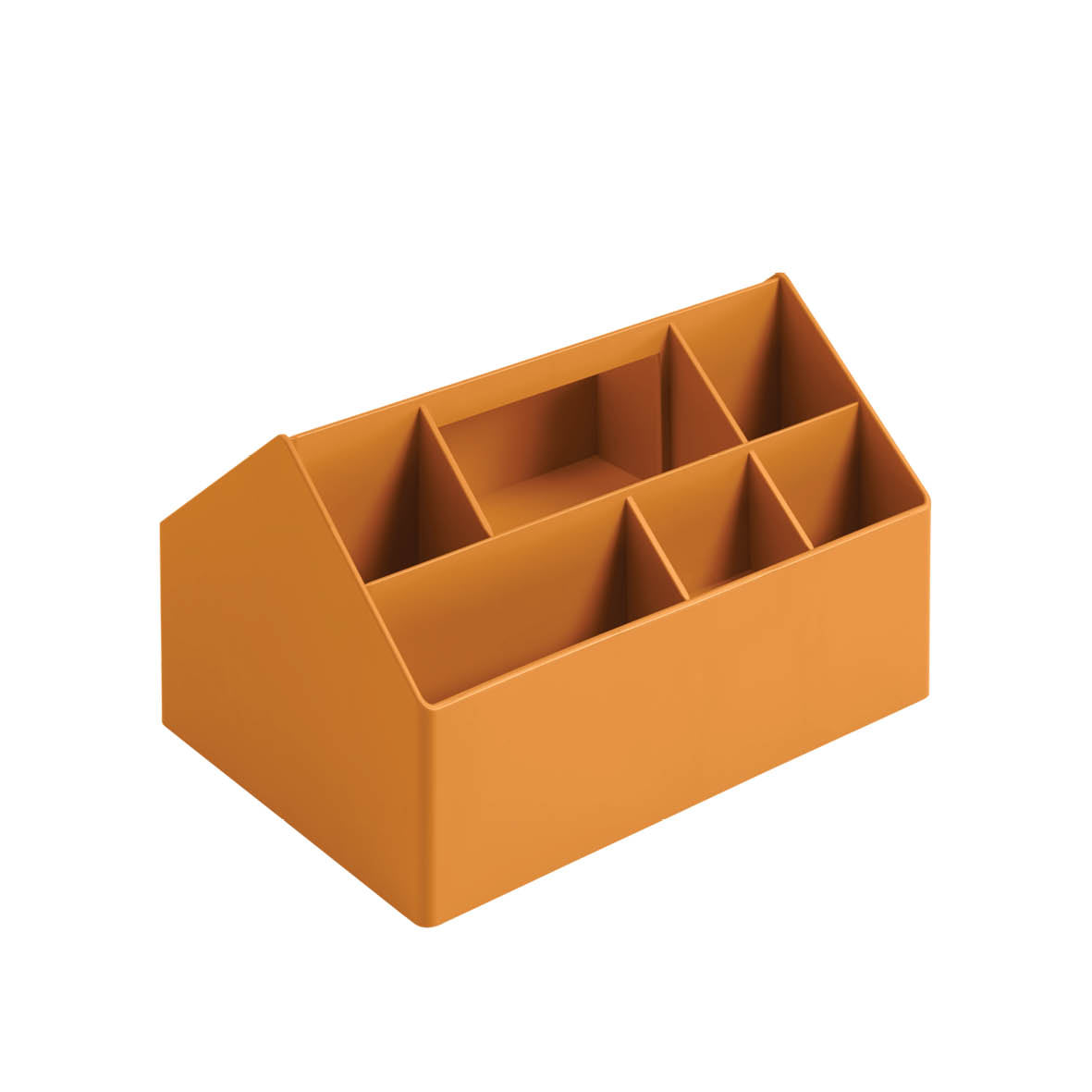 Desk Organizer Made of Recycled Plastic, Multiple Compartments, for Pens and Tools