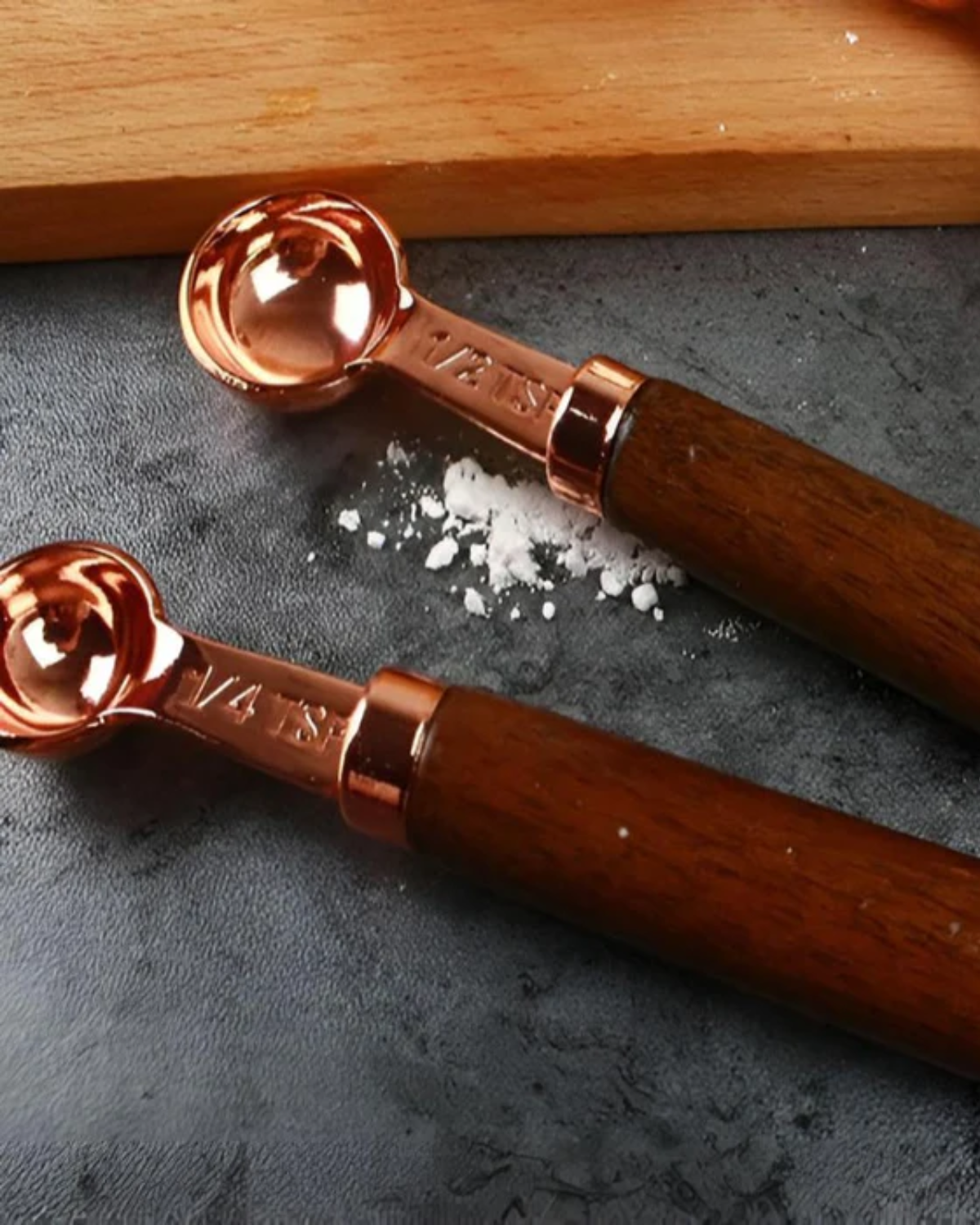 Kupferglanz Messzauber – Elegantes Messset für Präzision in der Küche