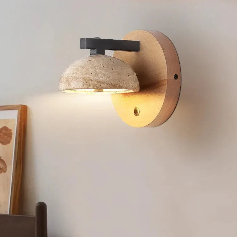 Bolania | Wandleuchte - Holzdesign - Warmes Licht