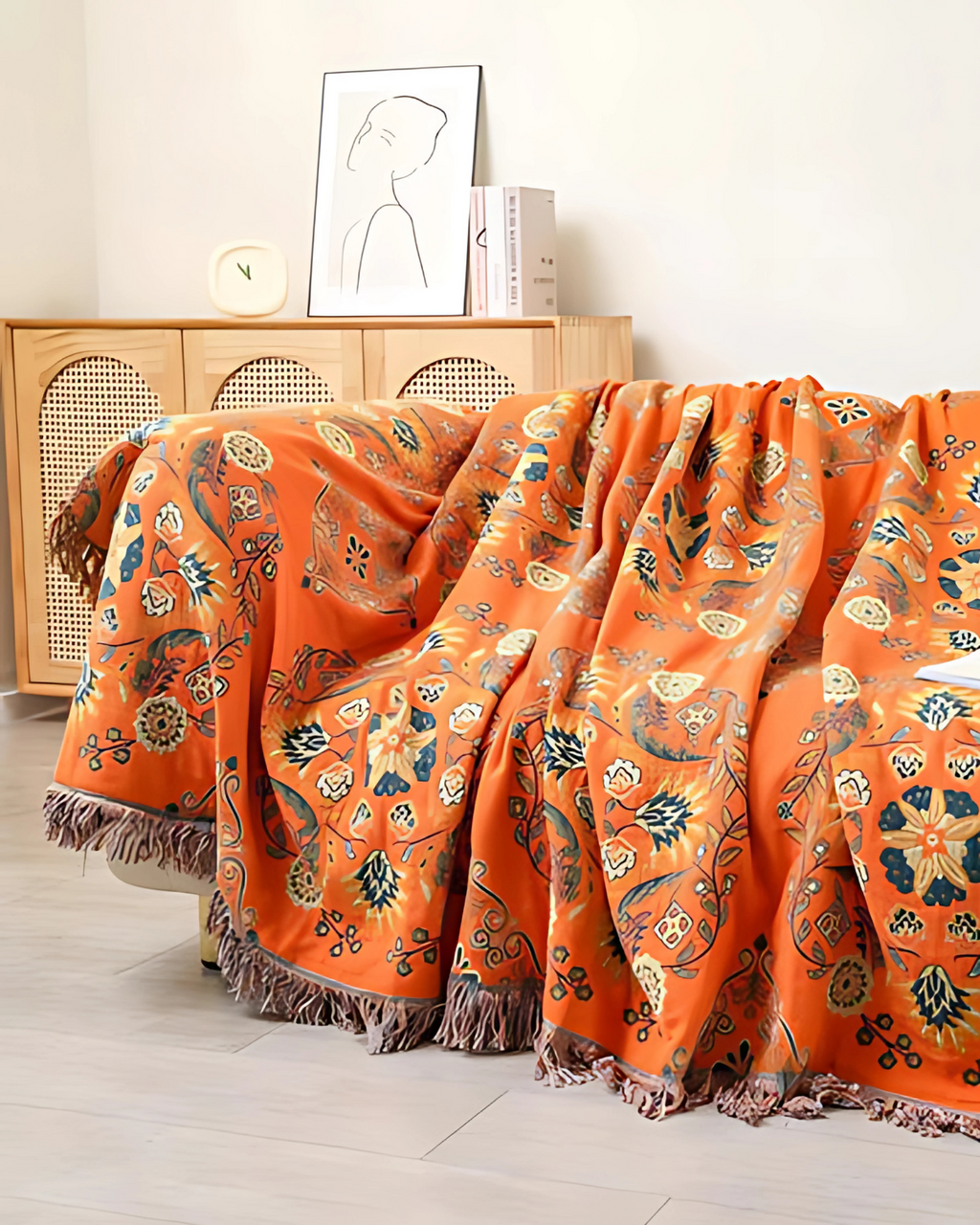 Marigalia Duo – Luxuriöse Wendedecke aus Baumwollgaze