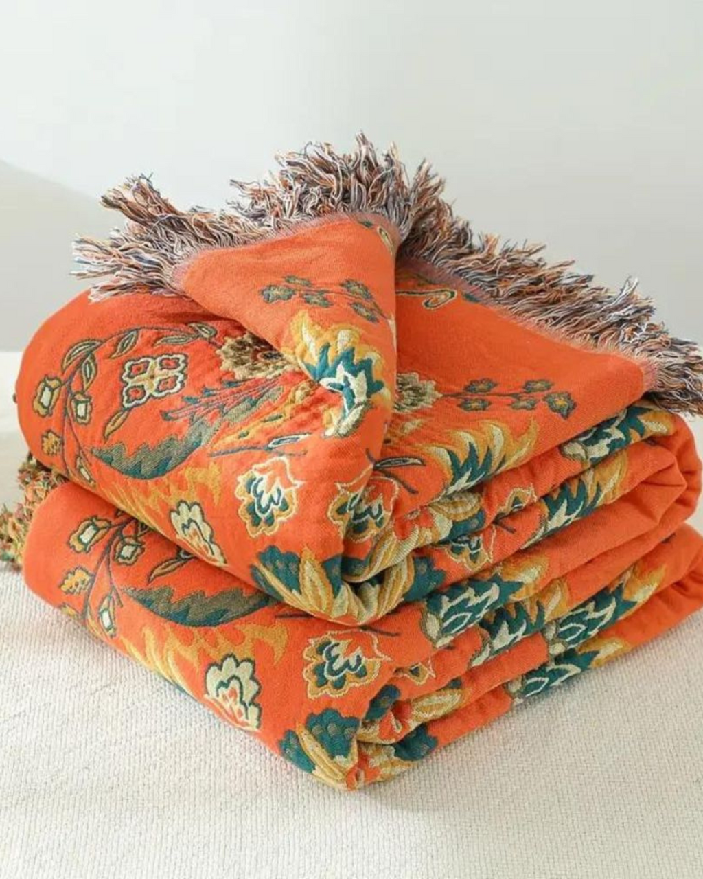 Marigalia Duo – Luxuriöse Wendedecke aus Baumwollgaze