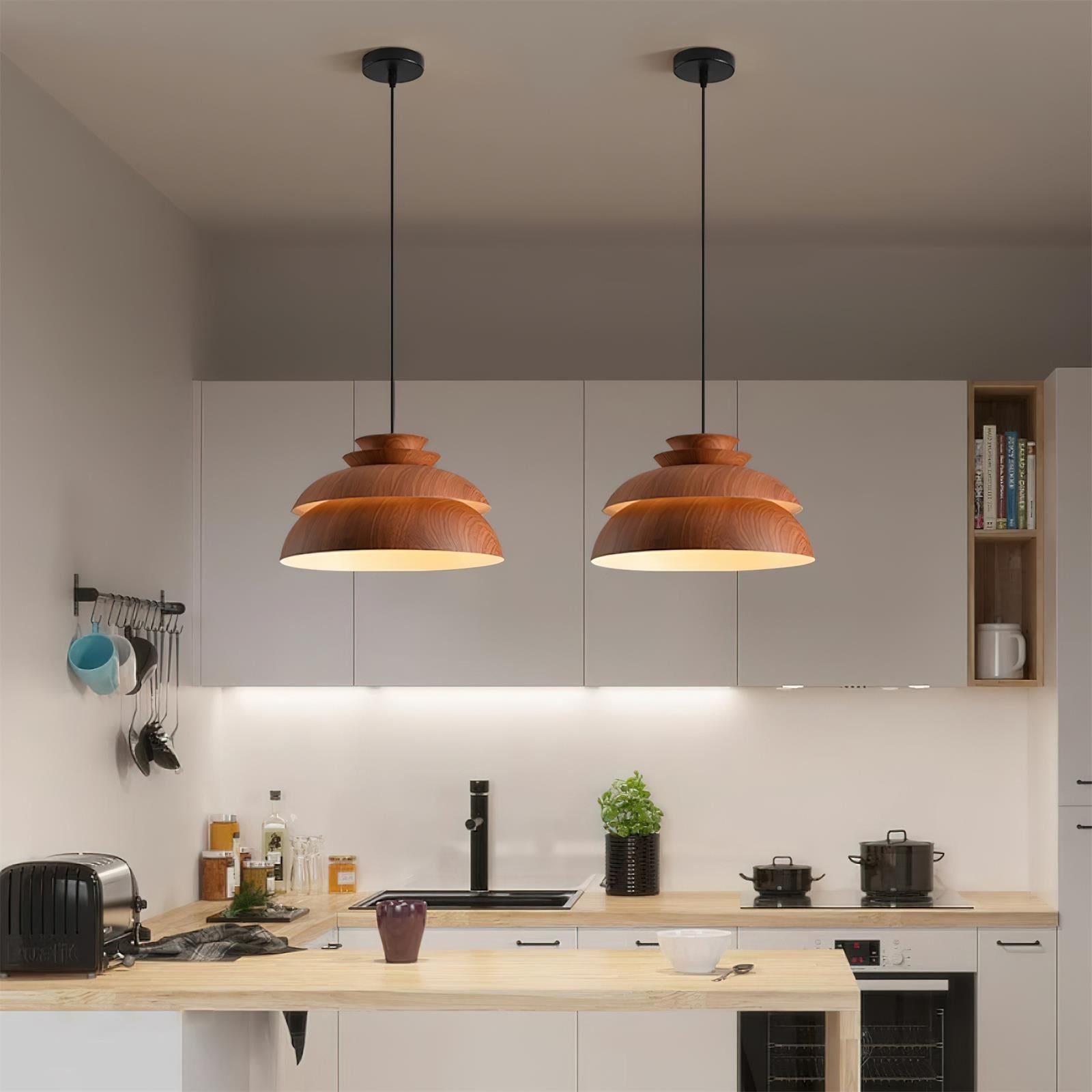 Bolania | Hängeleuchte - Elegante Midori - Stilvolles Glas- und Metalldesign