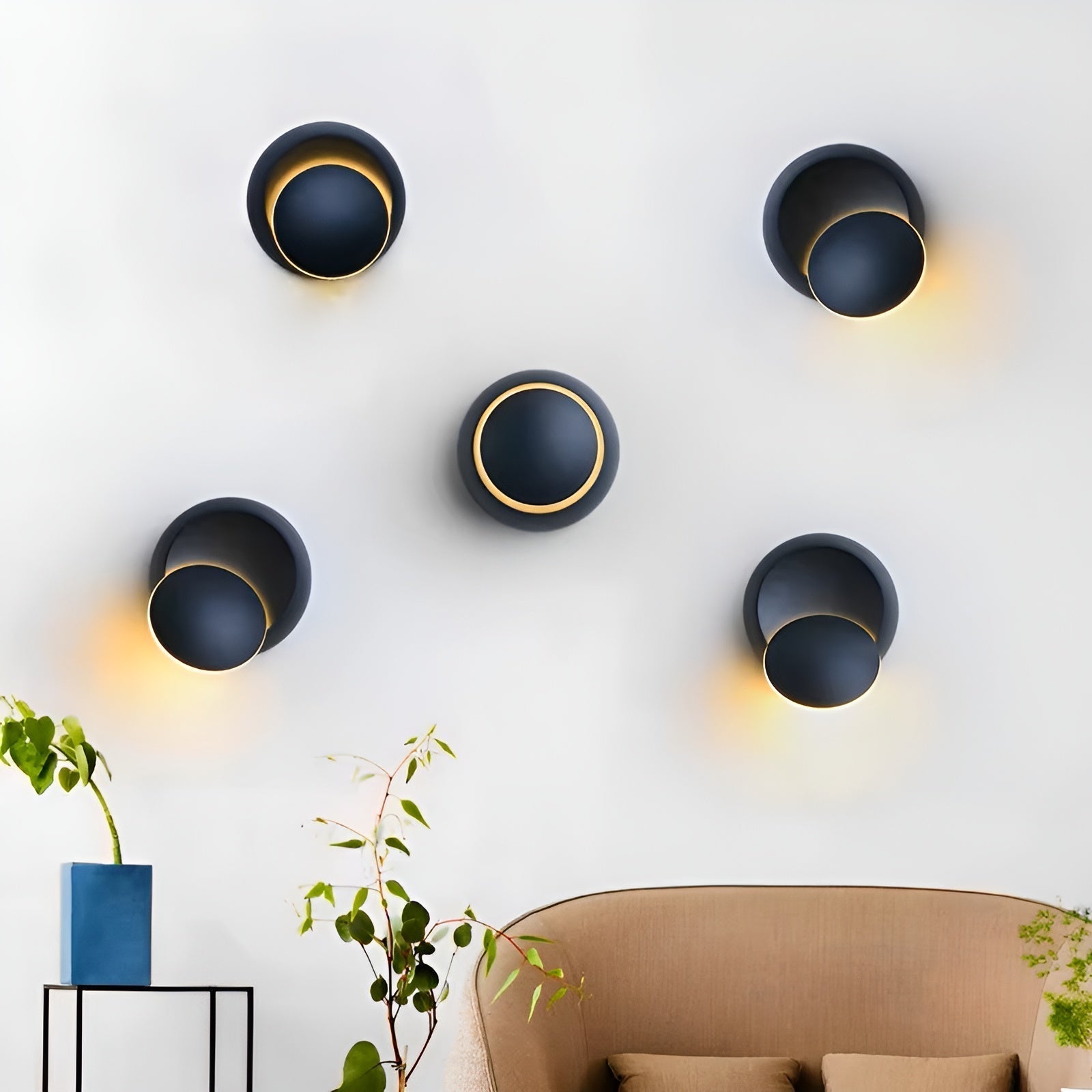 Bolania | Wandleuchte - Modern drehbar - Stilvolles Design - Vielseitige Beleuchtungslösung