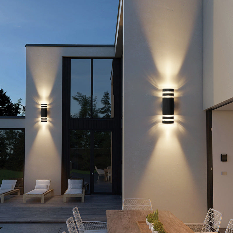 Bolania | Wandleuchte - 2-Wege Outdoor - Modernes wasserdichtes Design für Garten & Terrasse