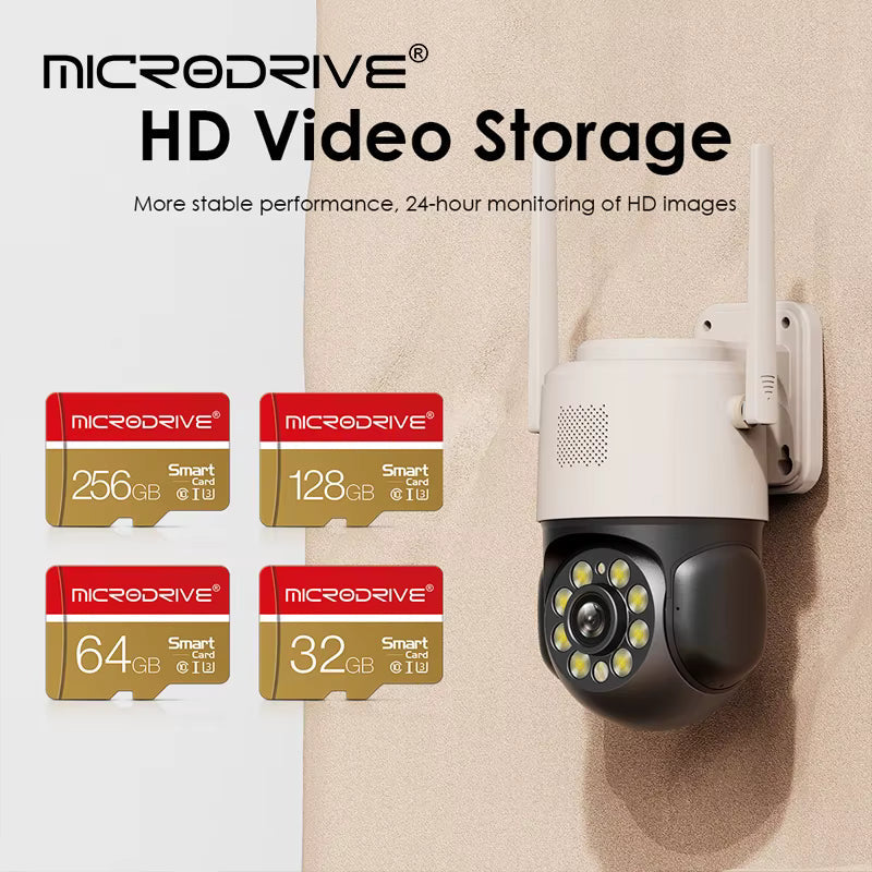 MicroSD Memory Card Class 10 with SD Adapter, UHS-I for Smartphone, Camera and Tablet