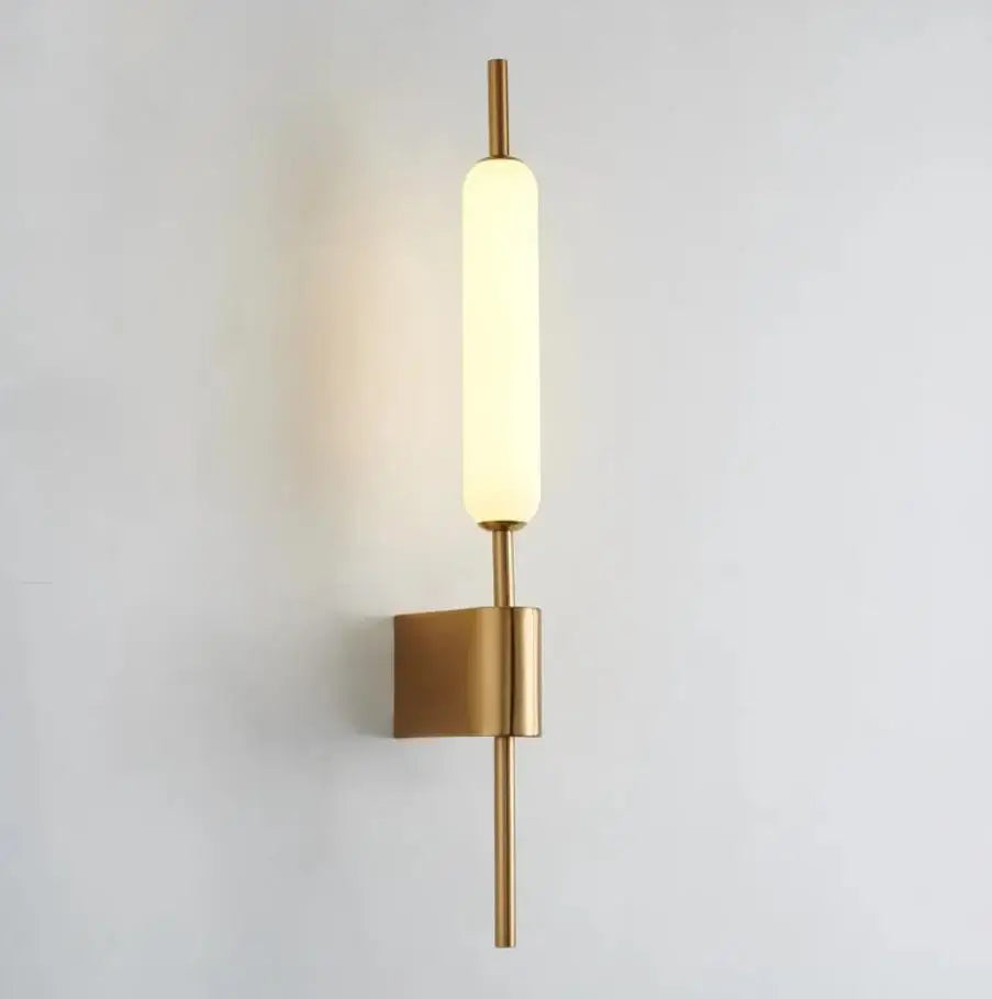 Bolania | Wandleuchte - Modernes Design - Elegantes Metall- und Glasfinish