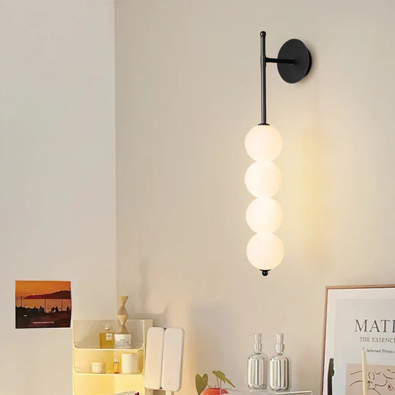 Bolania | Wandleuchte – elegantes, modernes Design – langlebiges Metall und Glas – perfekt für die Inneneinrichtung