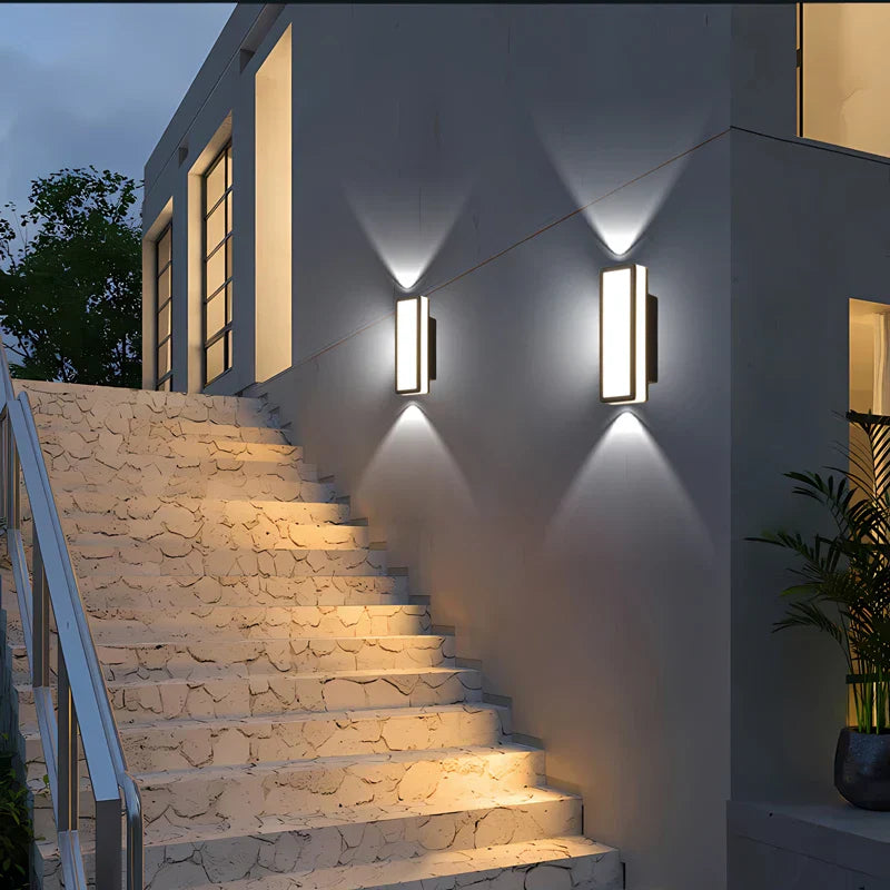 Bolania | Wandleuchte - Wasserdichte LED-Wandleuchte - Moderne Innen-/Außenbeleuchtung