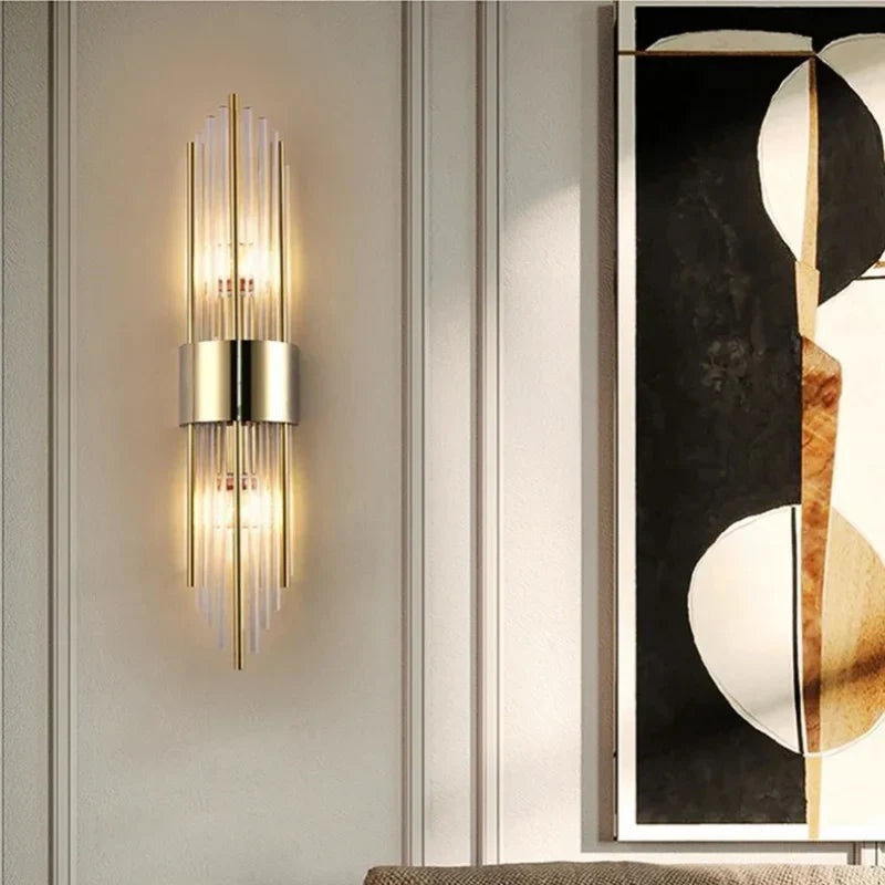 Bolania | Wandleuchte - Elegante nordische Kristall-Lampe - Modernes Design