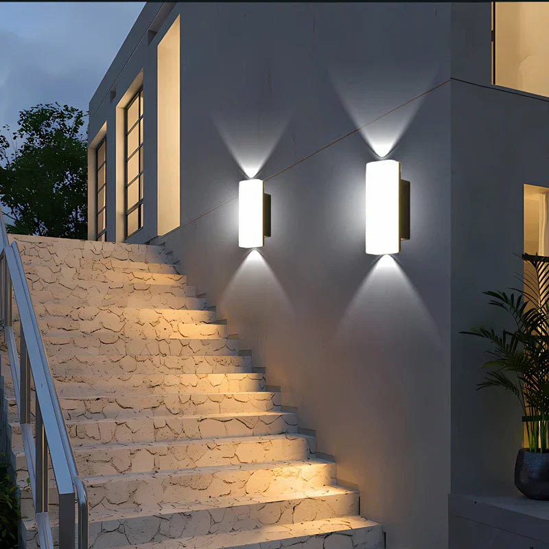 Bolania | Wandleuchte - Wasserdichte LED-Wandleuchte - Moderne Innen-/Außenbeleuchtung