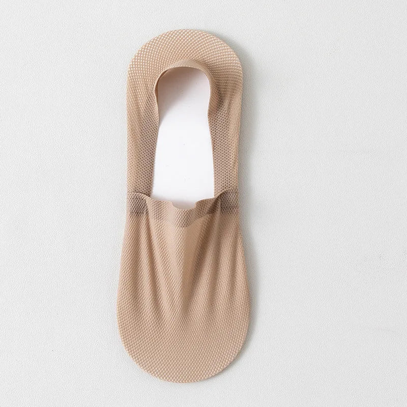 Mesh Sneaker Socks with Arch Support, Invisible Below the Shoe Collar, Breathable