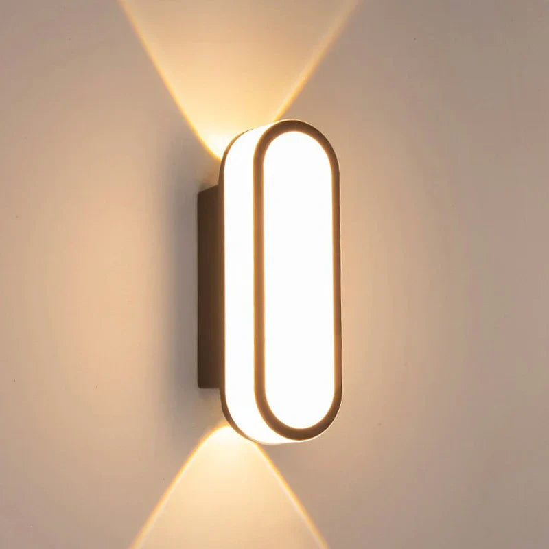 Bolania | Wandleuchte - Wasserdichte LED-Wandleuchte - Moderne Innen-/Außenbeleuchtung