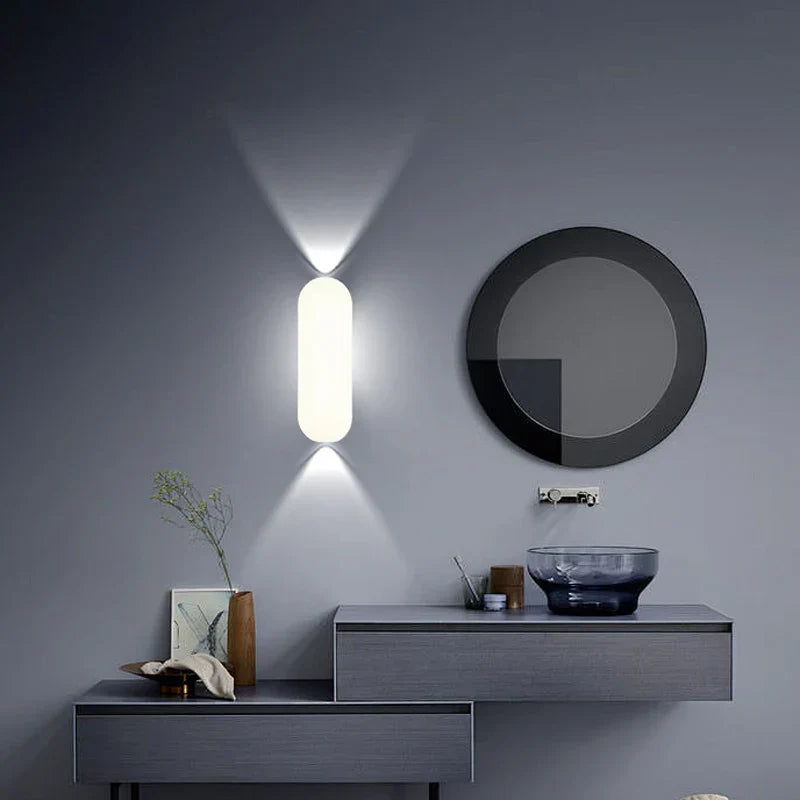 Bolania | Wandleuchte - Wasserdichte LED-Wandleuchte - Moderne Innen-/Außenbeleuchtung