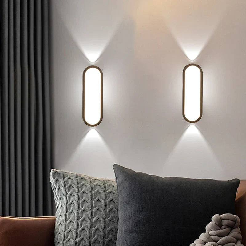 Bolania | Wandleuchte - Wasserdichte LED-Wandleuchte - Moderne Innen-/Außenbeleuchtung