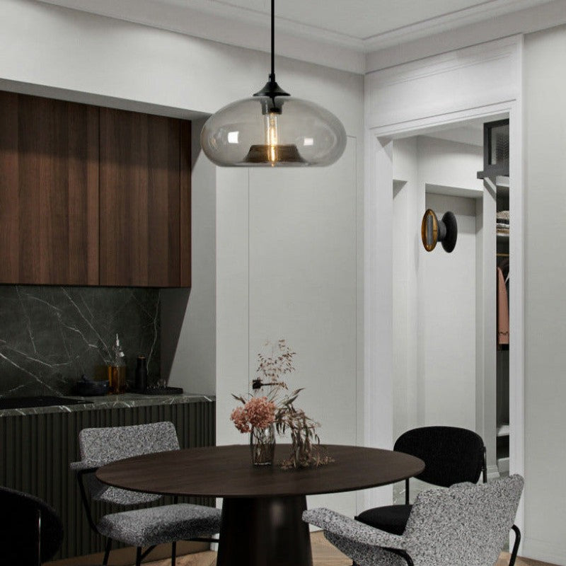 Bolania | Hängeleuchte - Hängendes Design aus farbigem Glas - Moderner Stil