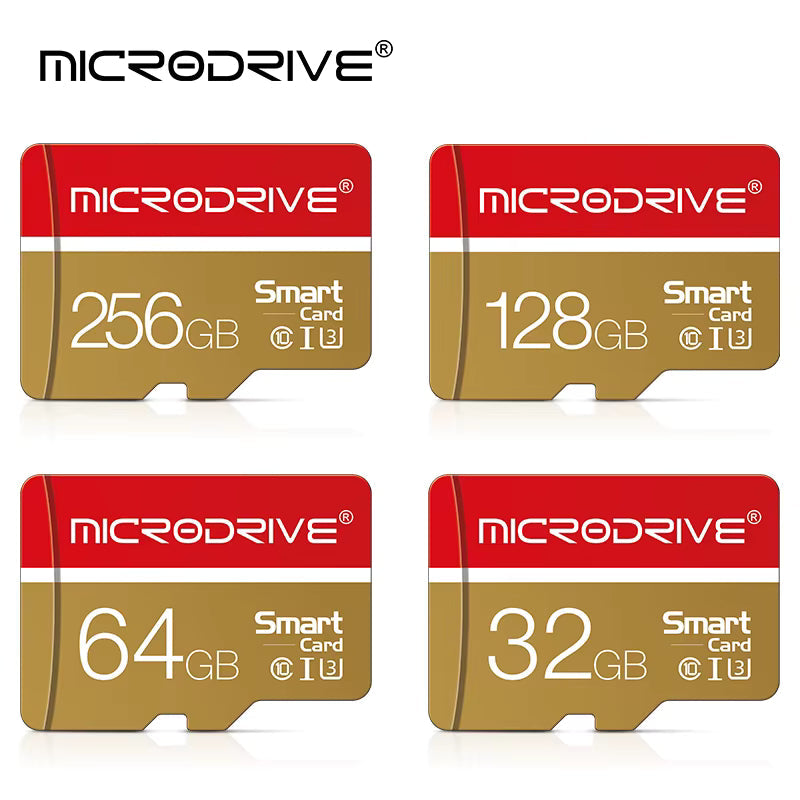 MicroSD Memory Card Class 10 with SD Adapter, UHS-I for Smartphone, Camera and Tablet