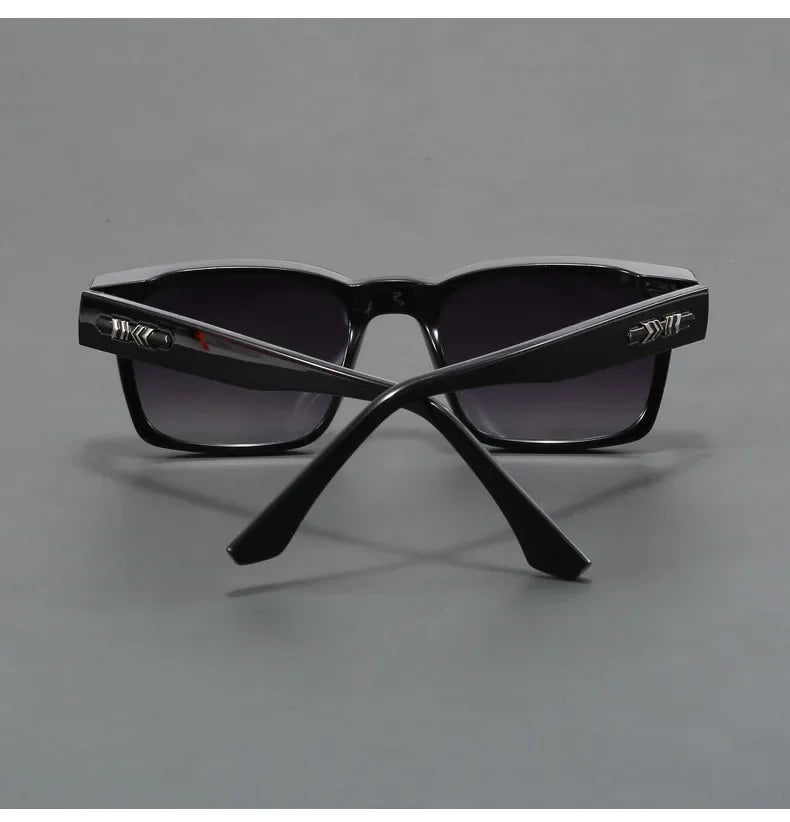 Polarized Sunglasses with UV400 Protection, Square Shape, Lightweight Plastic Frame, Unisex