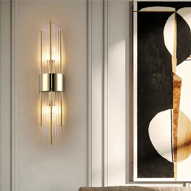 Bolania | Wandleuchte - Elegante nordische Kristall-Lampe - Modernes Design