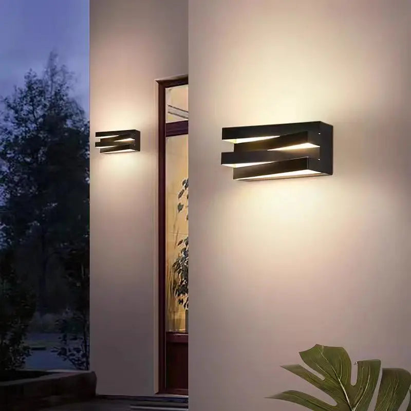 Bolania | Wandleuchte - Garten & Villa LED-Außenleuchte - Aluminiumgehäuse
