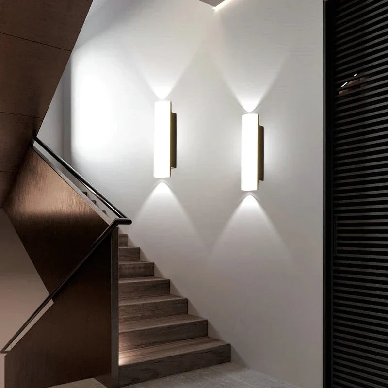 Bolania | Wandleuchte - Wasserdichte LED-Wandleuchte - Moderne Innen-/Außenbeleuchtung
