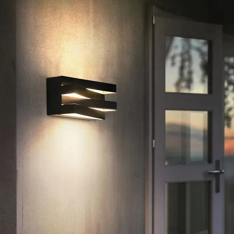Bolania | Wandleuchte - Garten & Villa LED-Außenleuchte - Aluminiumgehäuse