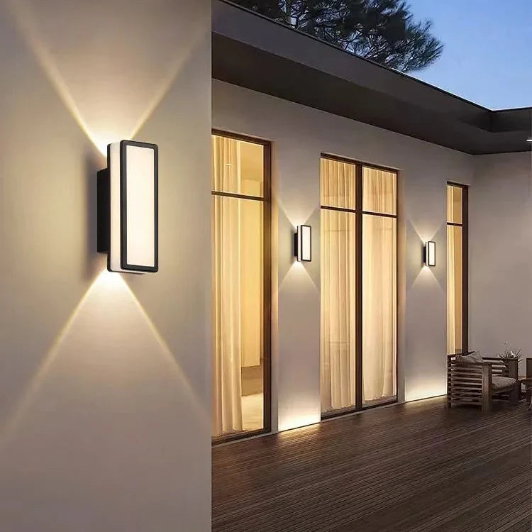 Bolania | Wandleuchte - Wasserdichte LED-Wandleuchte - Moderne Innen-/Außenbeleuchtung