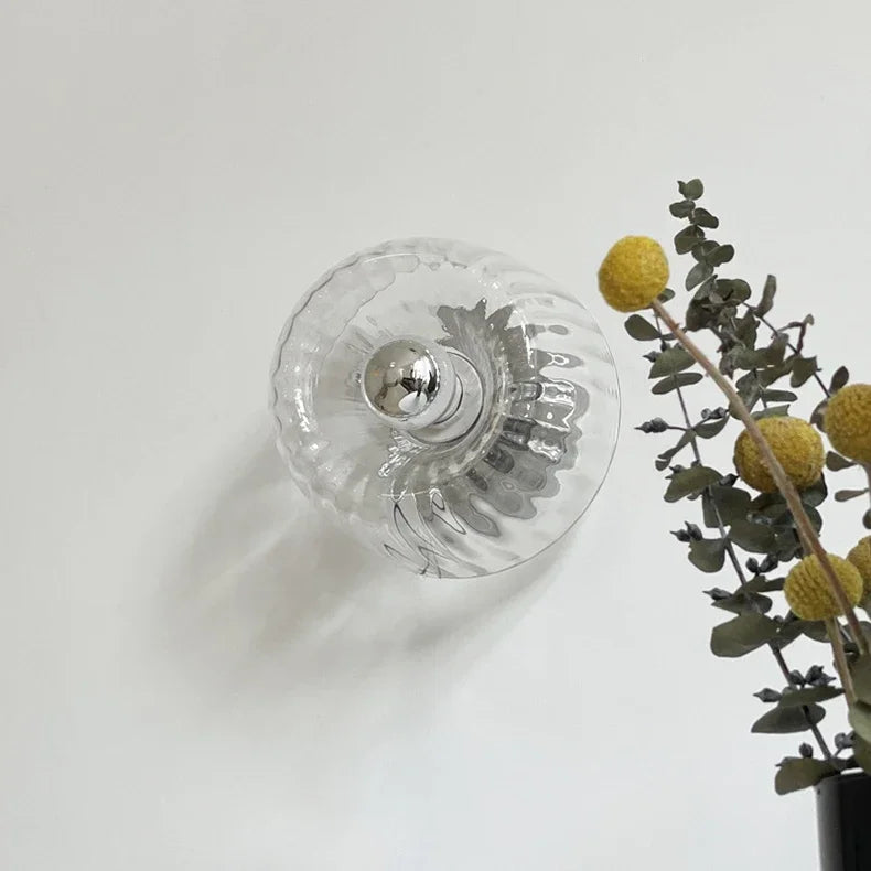Bolania | Wandleuchte - Zeitgenössische Lampe aus nordischem Glas und Metall