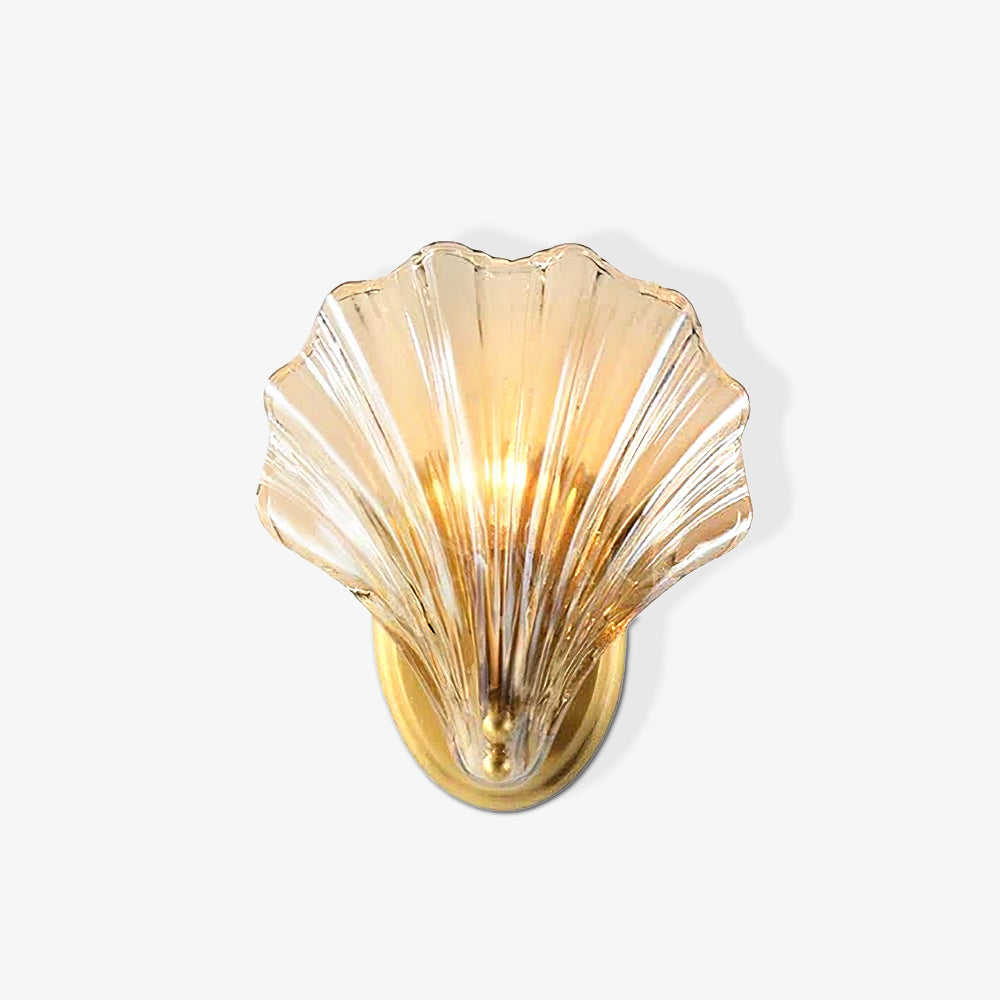 Bolania | Wandleuchte – Elegantes Muscheldesign – Langlebiges Muscheldesign für einzigartiges Dekor