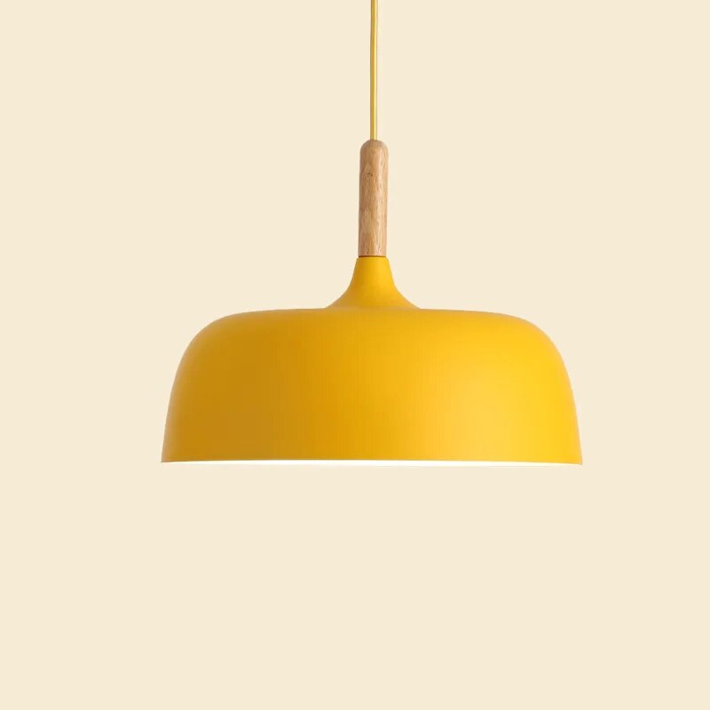 Bolania | Pendelleuchte - Nordischer Stil - Modernes Design - Warme Holzoberfläche