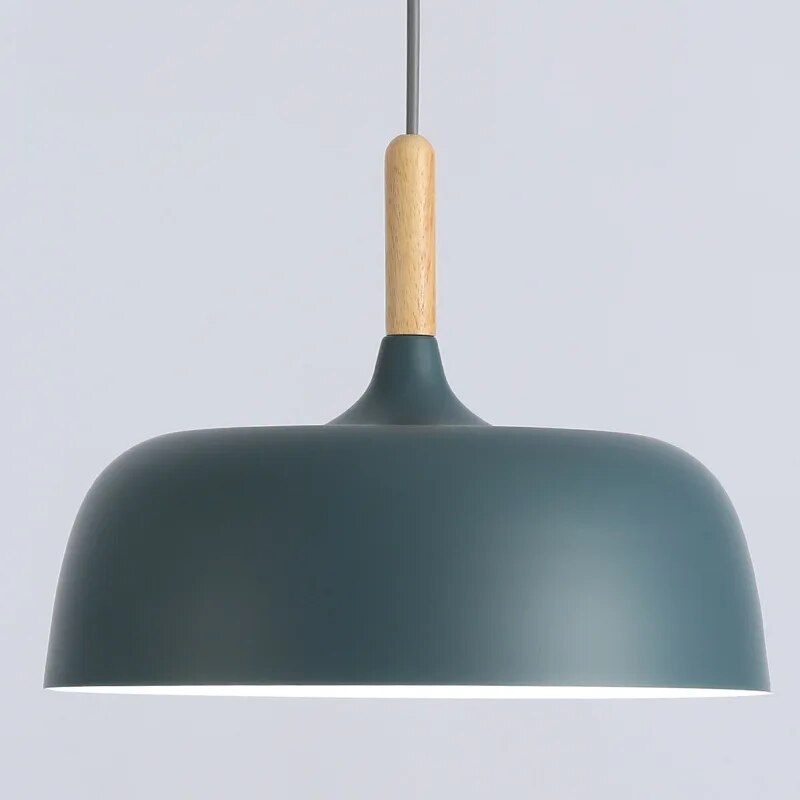 Bolania | Pendelleuchte - Nordischer Stil - Modernes Design - Warme Holzoberfläche