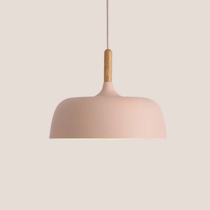Bolania | Pendelleuchte - Nordischer Stil - Modernes Design - Warme Holzoberfläche