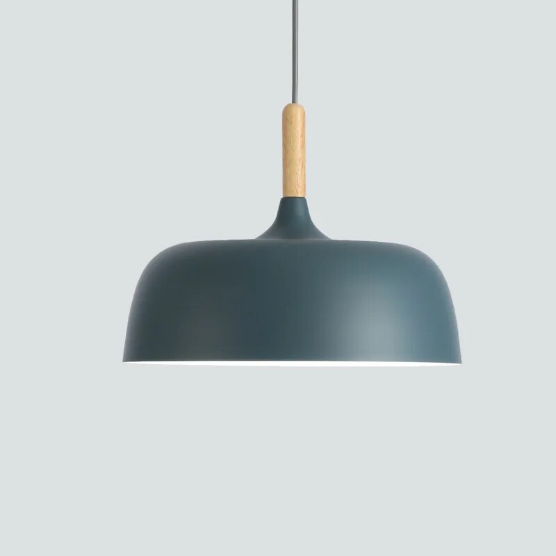 Bolania | Pendelleuchte - Nordischer Stil - Modernes Design - Warme Holzoberfläche