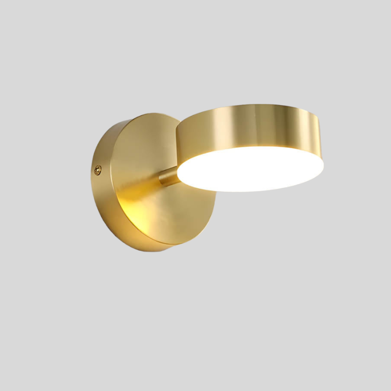 Bolania | Wandleuchte - Elegantes Kupfer LED - Modernes Design für stilvolle Innenräume