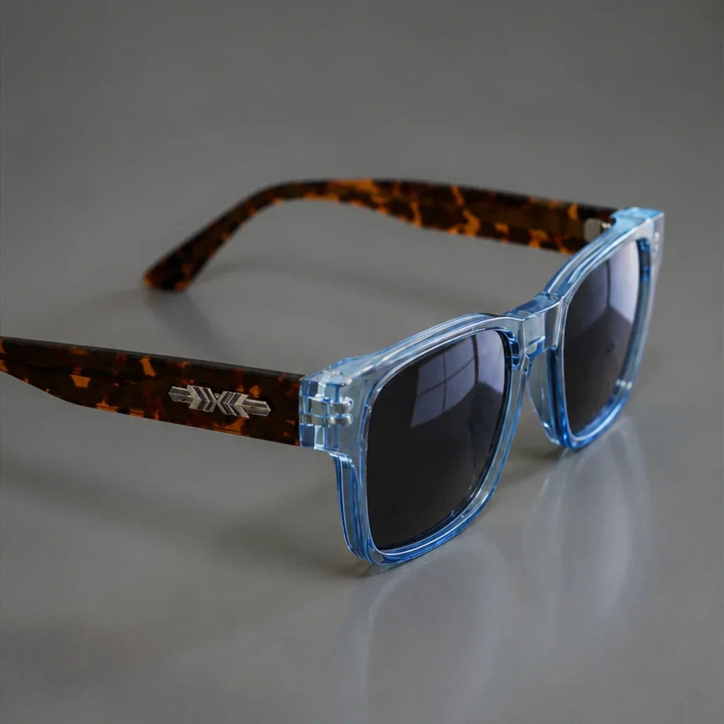 Polarized Sunglasses with UV400 Protection, Square Shape, Lightweight Plastic Frame, Unisex