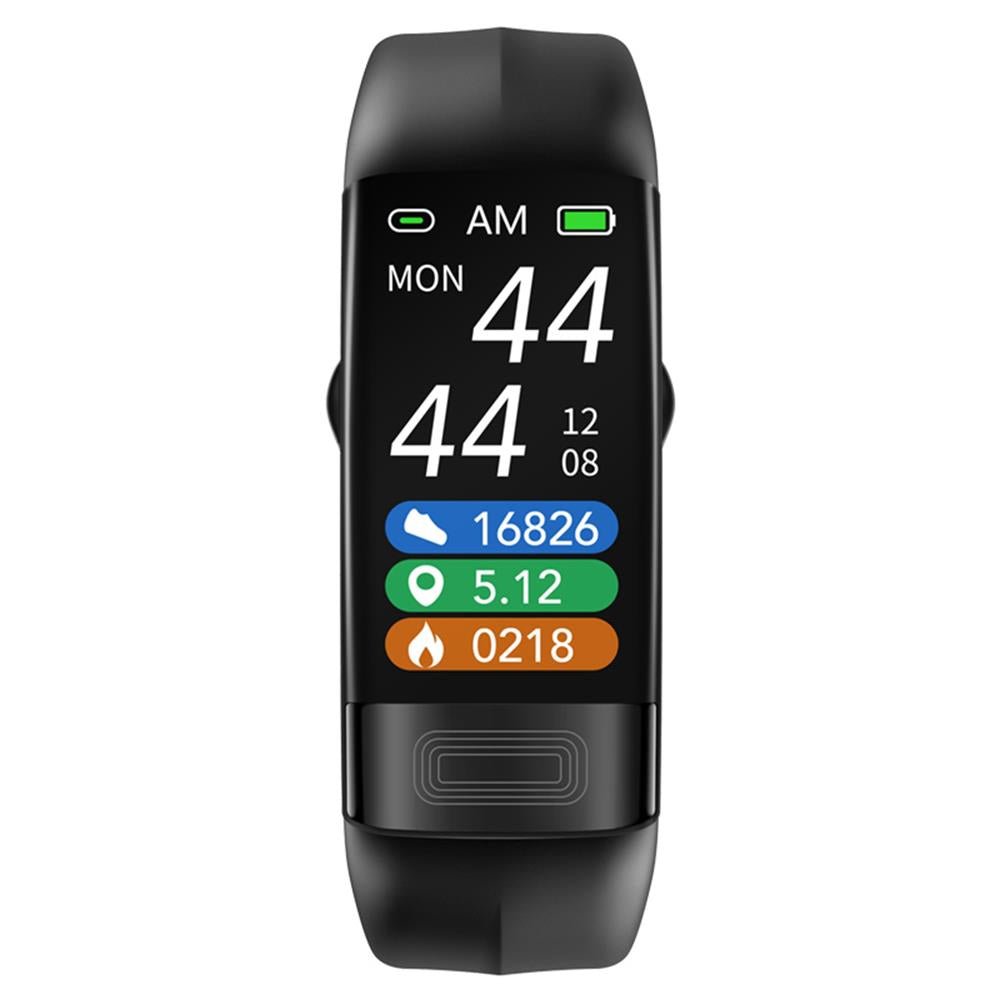 Fitness-Smartwatch mit EKG Herzfrequenz und Blutdruck-Messung Schlaf-Tracking IP67 Wasserresistent USB-Direktladung bis 10 Tage Akku