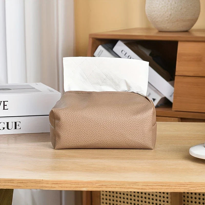 Vellora Taschentuch-Etui – Minimalistische Eleganz in weichem Kunstleder